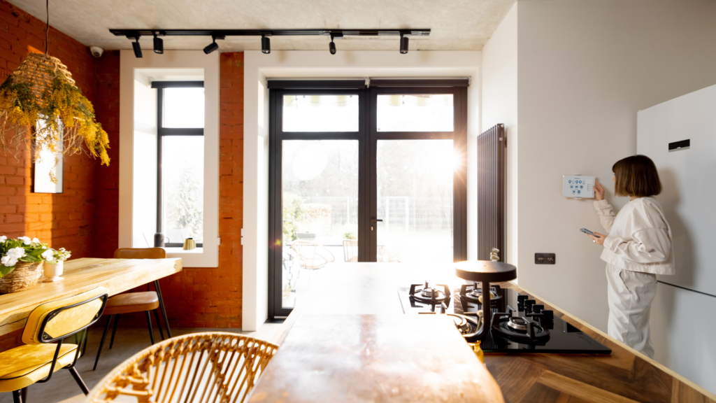 A beautifully staged living room ready for a photoshoot.