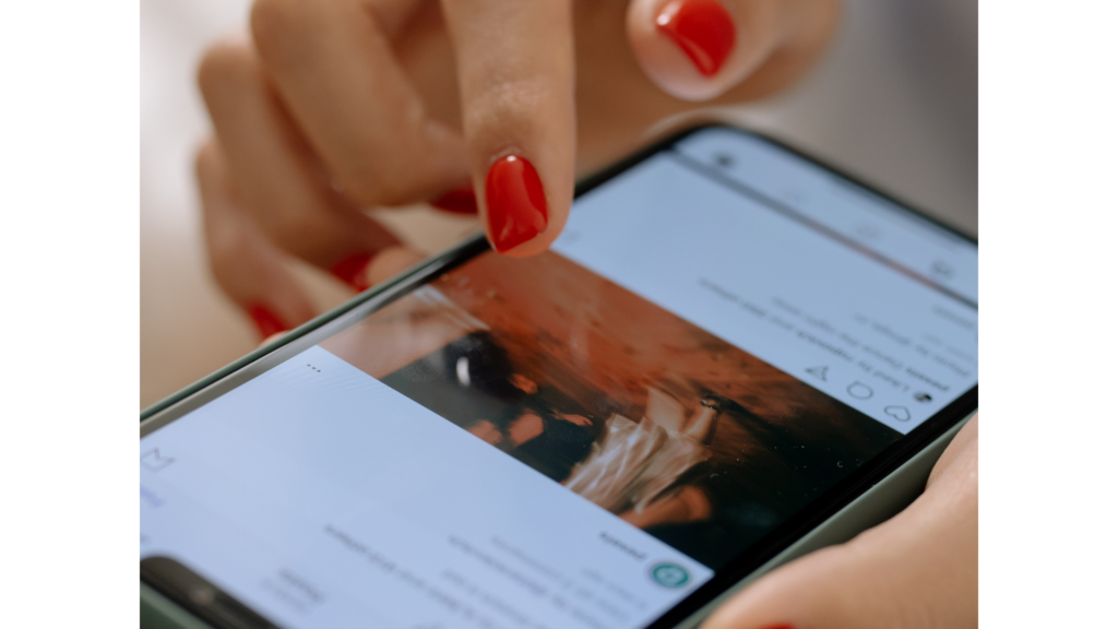 An optimized Instagram post with a clear description, CTA, and link.