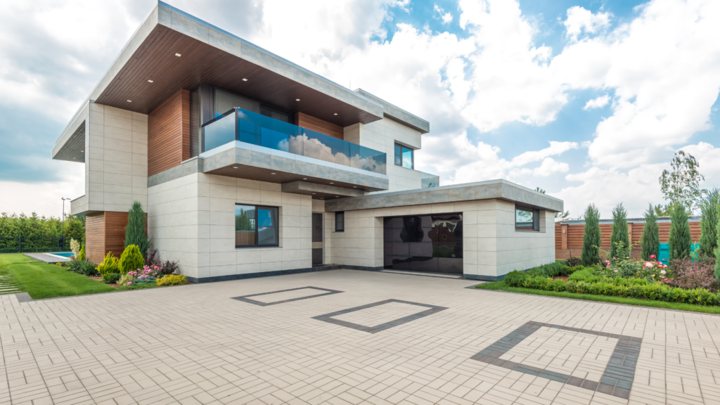 A spacious parking area with marked spots for crew vehicles, ensuring convenient access to the shoot